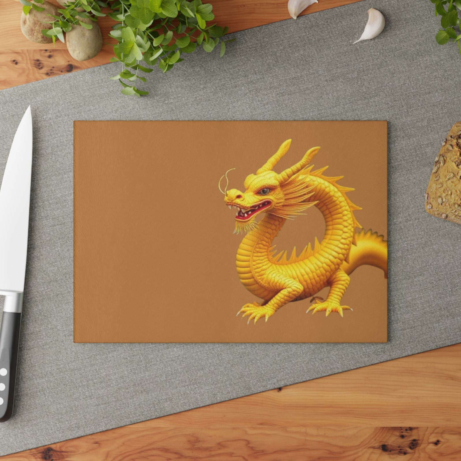 Dragon Glass Cutting Board - Unique Kitchen Decor, Perfect Gift for Chefs, Home Cooks, and Housewarmings, Ideal for Birthdays or Holidays - Image 4