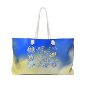 Ukraine Flag   Stylish Women Weekender Bag