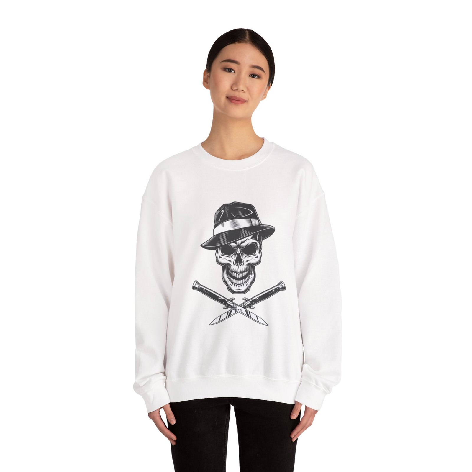 Gangster Unisex Heavy Blend™ Crewneck Sweatshirt - Image 4