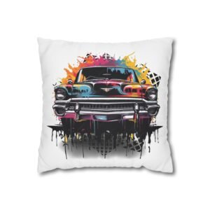 Gangster Square Poly Canvas Pillowcase