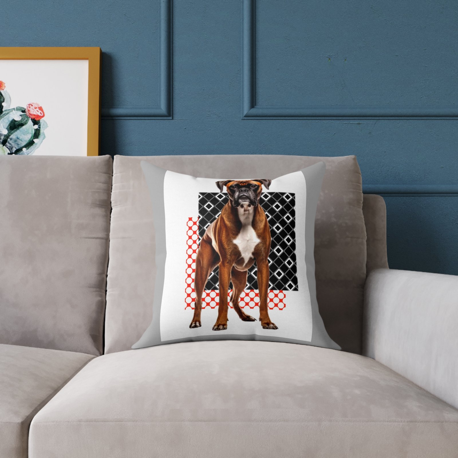 Square Poly Canvas Pillow - Image 3