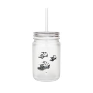 Classic Cars Mason Jar