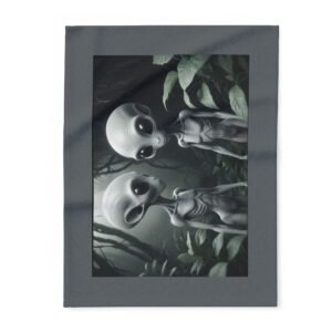 Alien Arctic Fleece Blanket 08