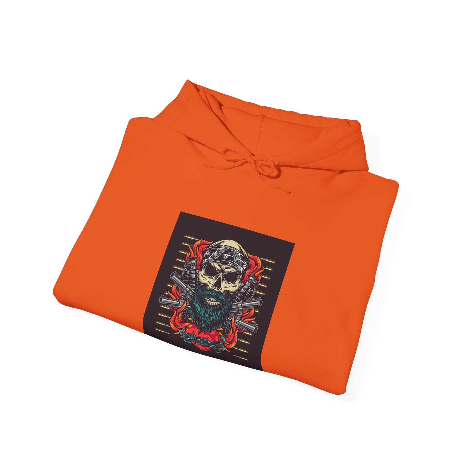 Skull Tattoo Unisex Heavy Blend™ Hooded Sweatshirt - Image 24