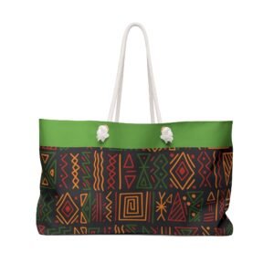 Jamaica Rasta Reggae  Pattern Stylish Women Weekender Bag