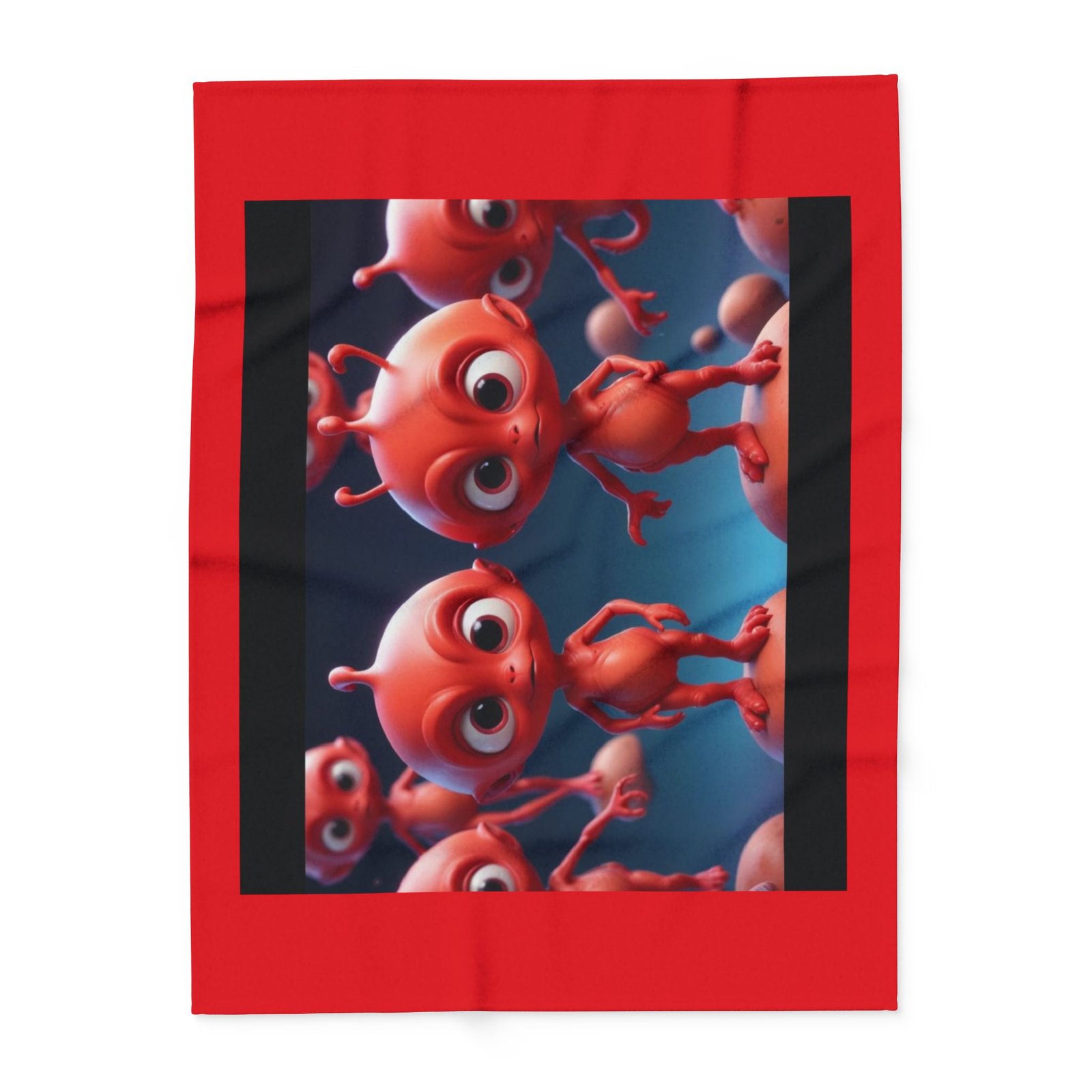 Alien Arctic Fleece Blanket 08 - Image 9