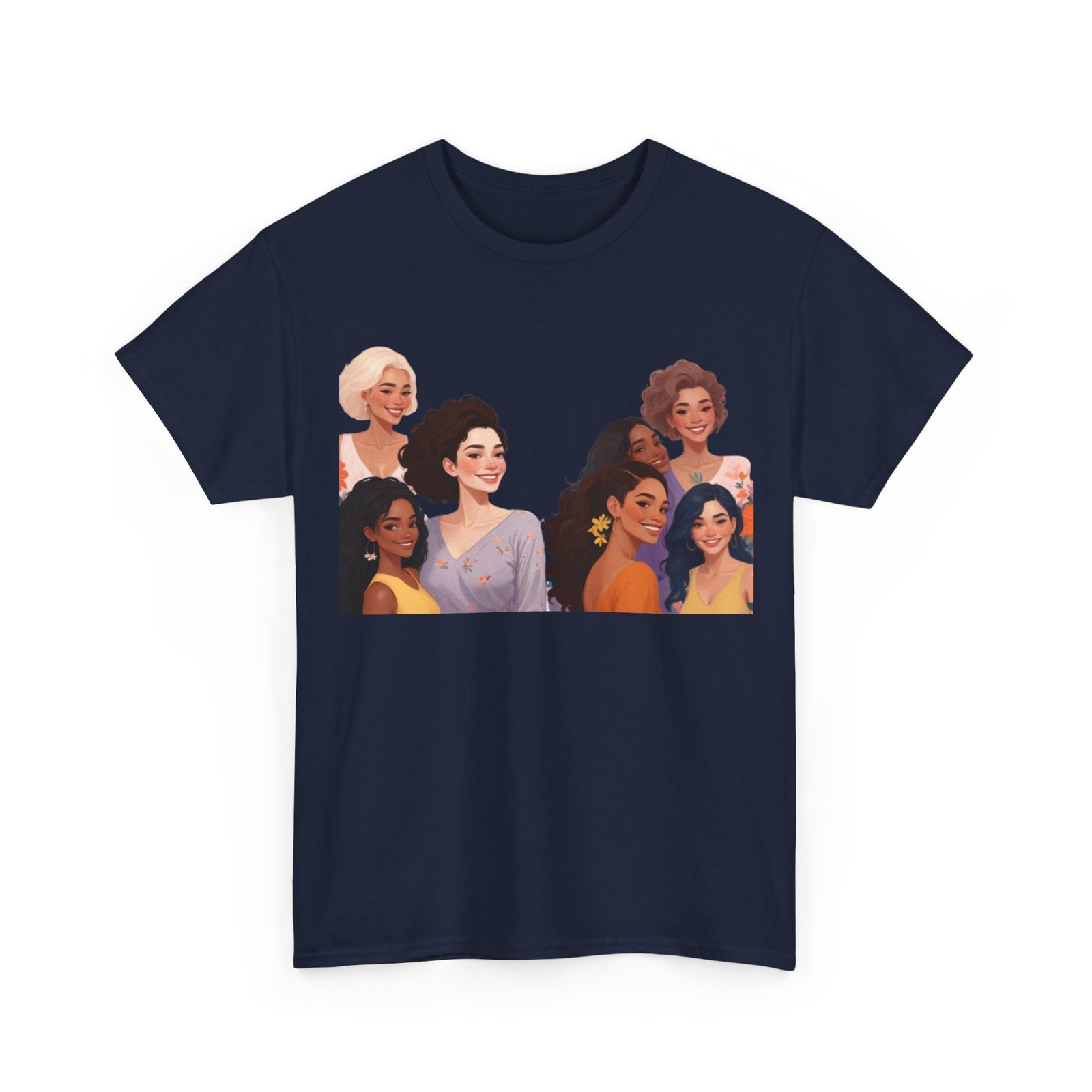 Friendly Unisex Heavy Cotton Tee - Image 55