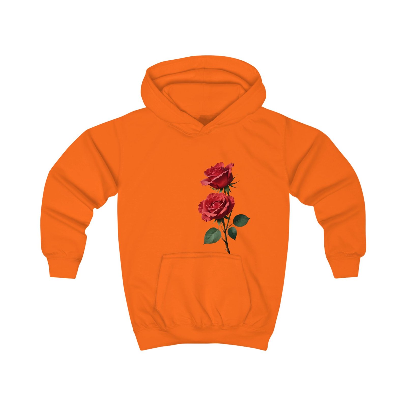 Red Roses Kids Hoodie - Image 3