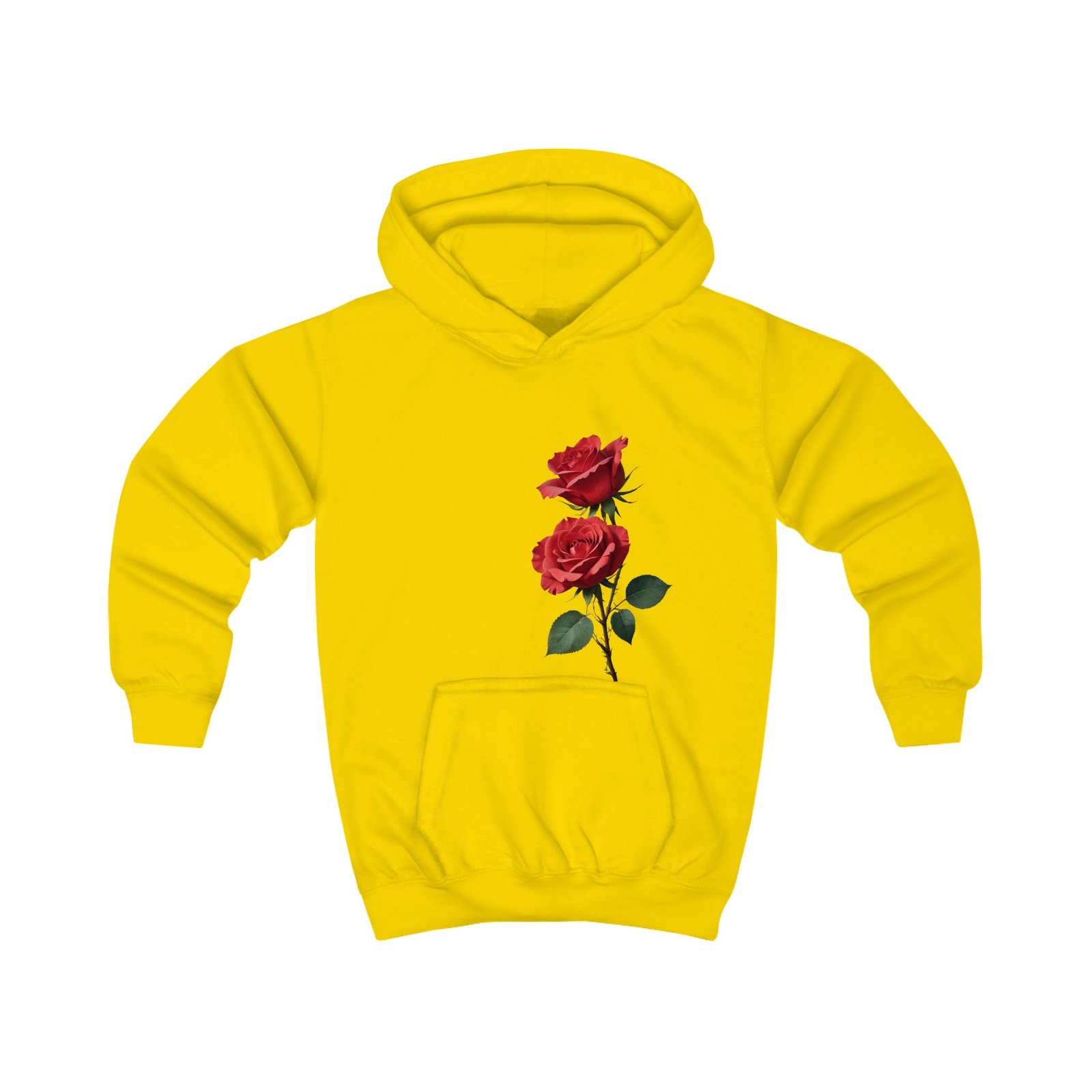 Red Roses Kids Hoodie - Image 5