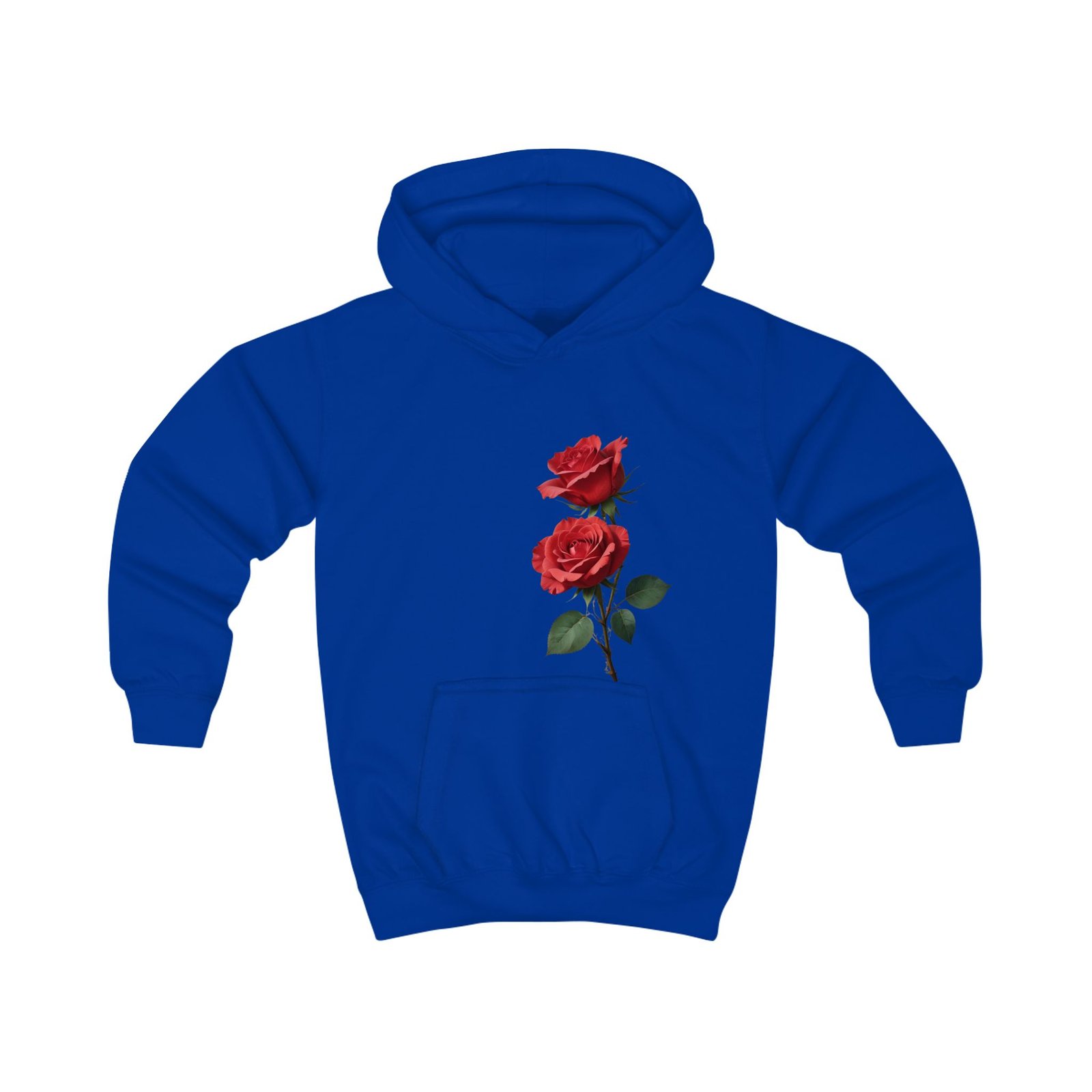Red Roses Kids Hoodie - Image 17