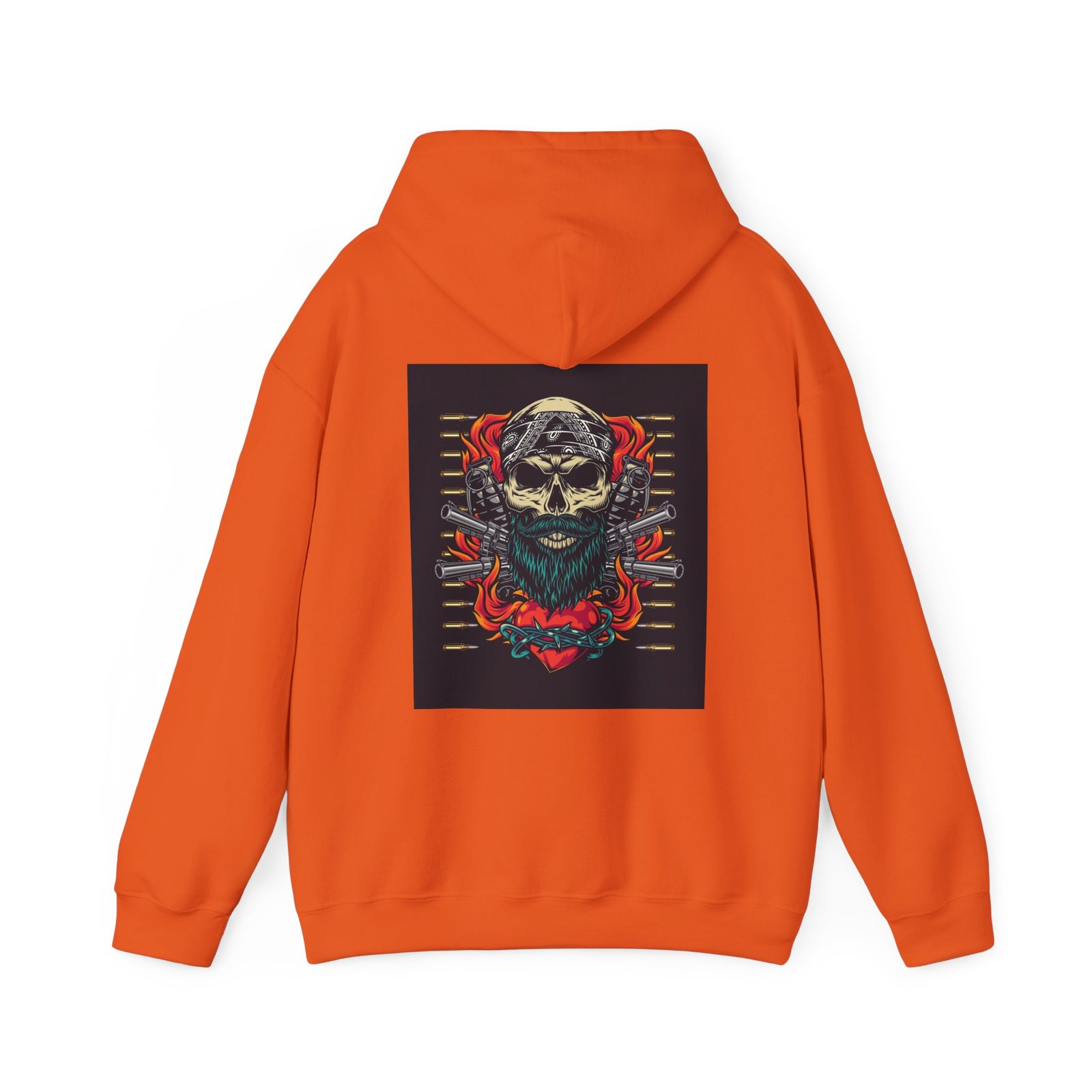 Skull Tattoo Unisex Heavy Blend™ Hooded Sweatshirt - Image 22