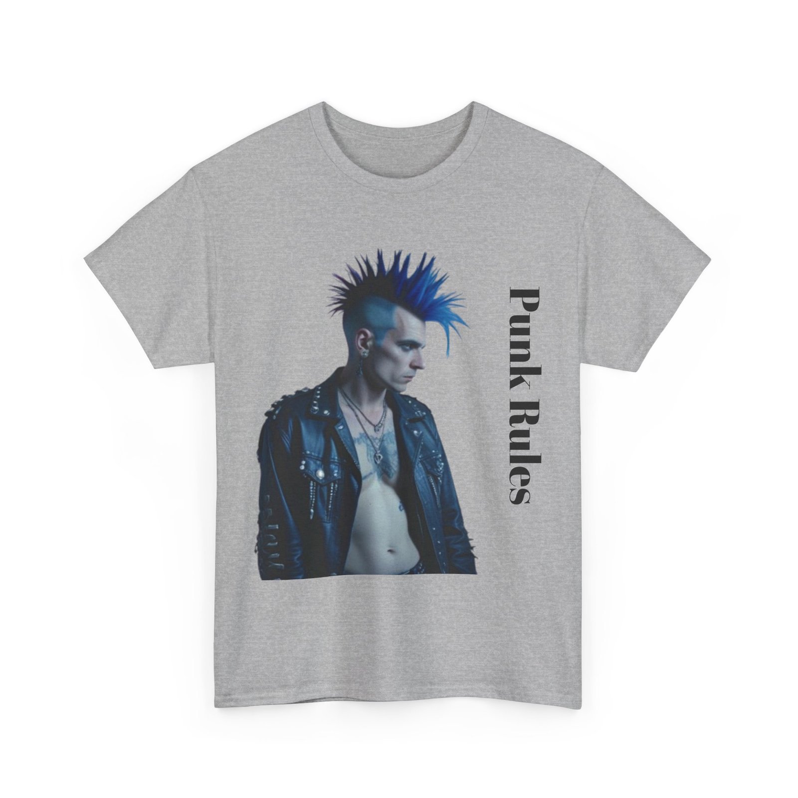 Punk Mother Daughter Father Son Grandparents Grandkids Matching Unisex Heavy Cotton Tee - Image 19