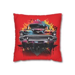 Gangster Square Poly Canvas Pillowcase
