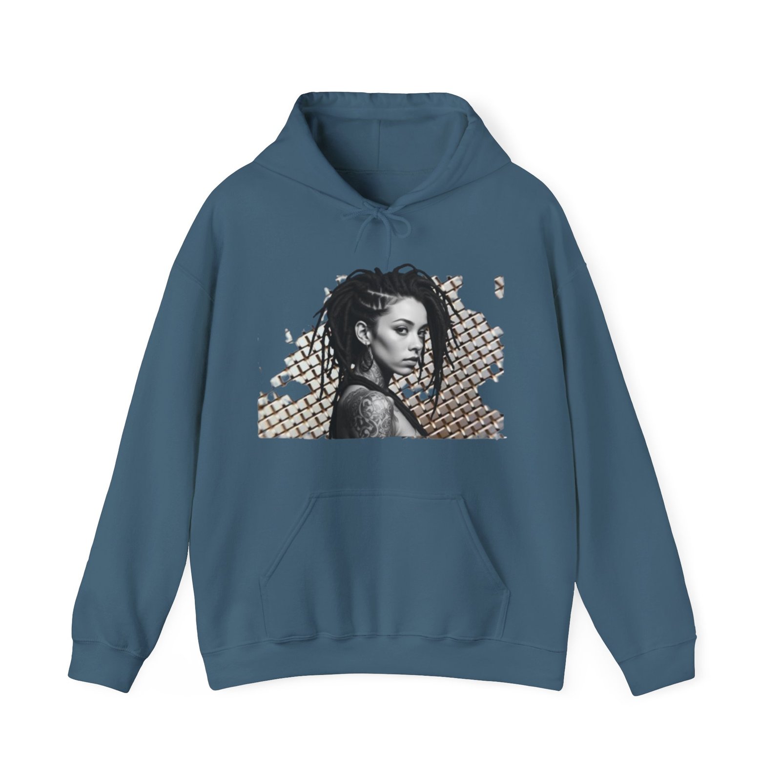 Dreadlocks Unisex Heavy Blend™ Hooded Sweatshirt - Image 49