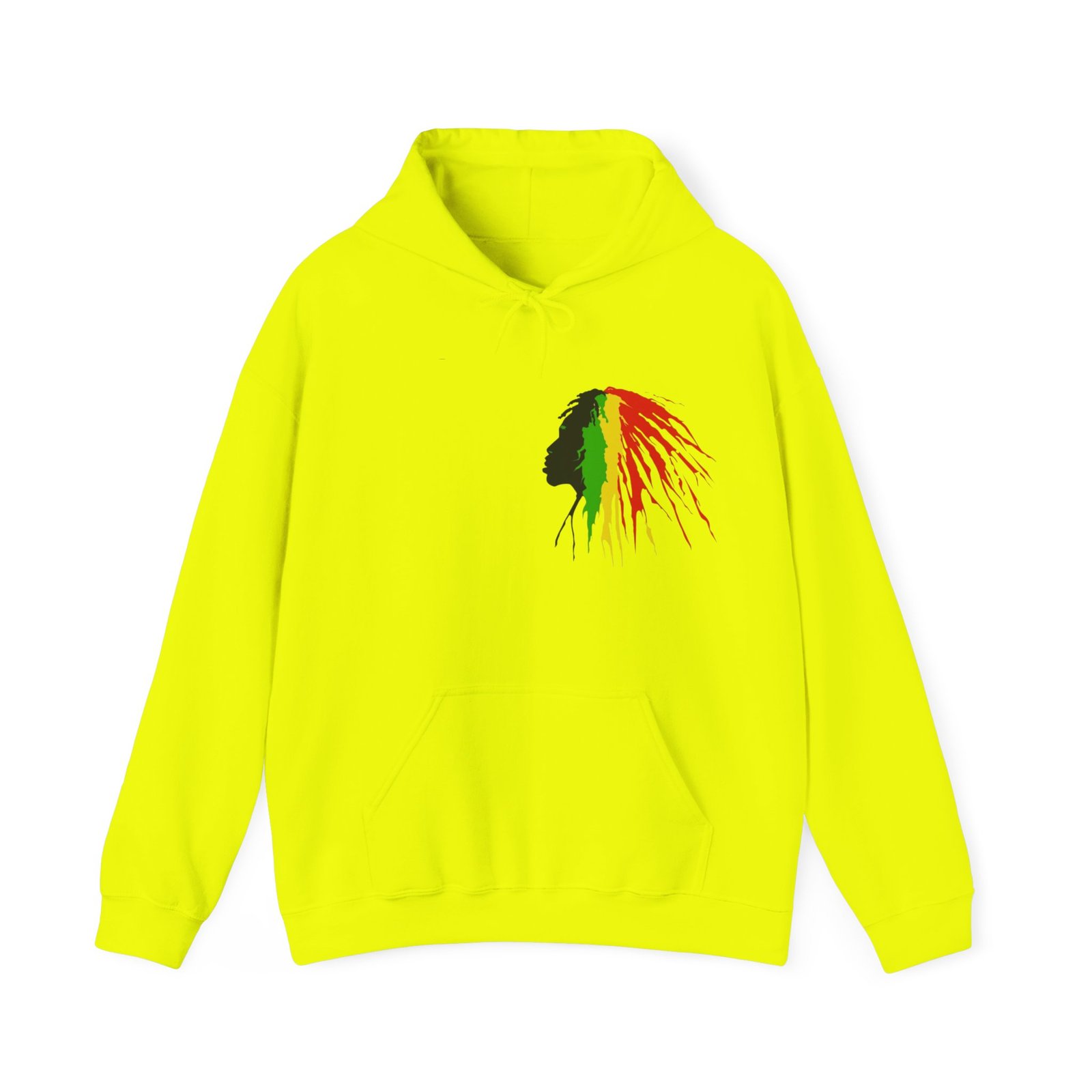 Quote Rasta Reggae Jamaica Hoodie Unisex Heavy Blend™ Hooded Sweatshirt 08 - Image 29