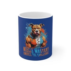 Bull Terrier Ceramic Coffee Cups, 11oz, 15oz