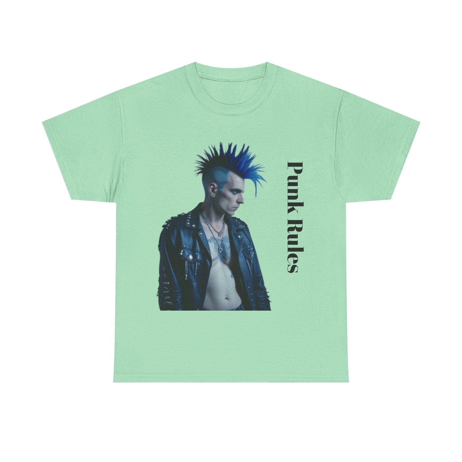Punk Mother Daughter Father Son Grandparents Grandkids Matching Unisex Heavy Cotton Tee - Image 45