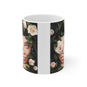 Hidden Print Ceramic Coffee Cups, 11oz, 15oz