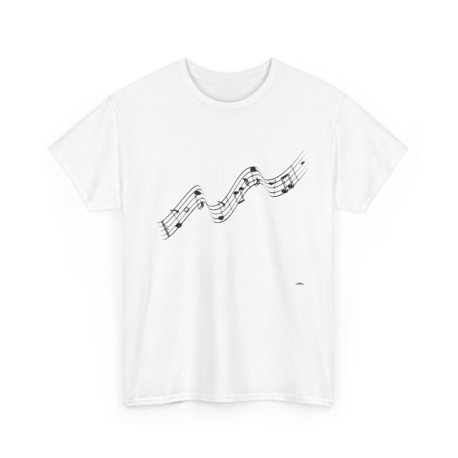 Music Unisex Heavy Cotton Tee - Image 3