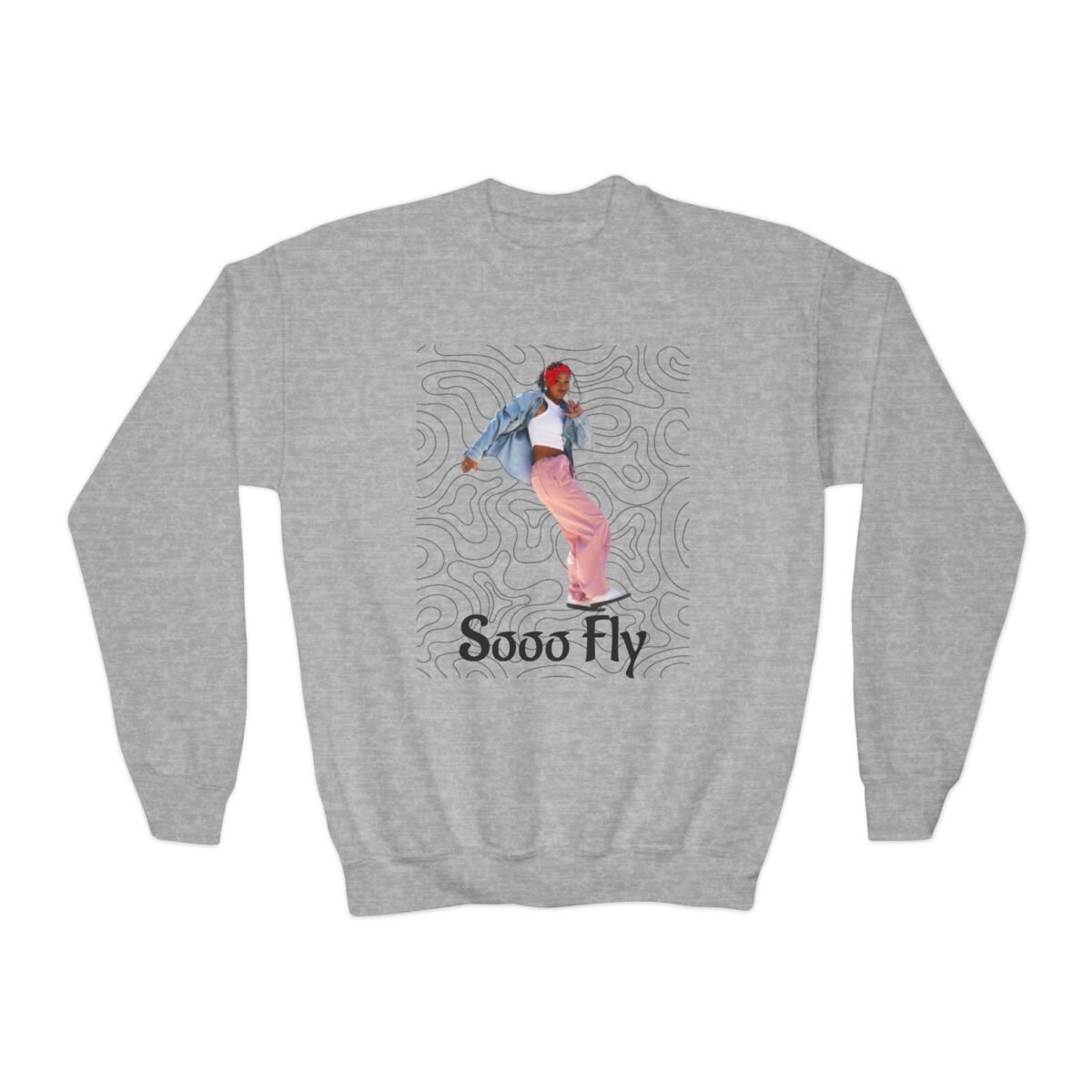 Another Level Brand Youth Crewneck Sweatshirt - Image 13
