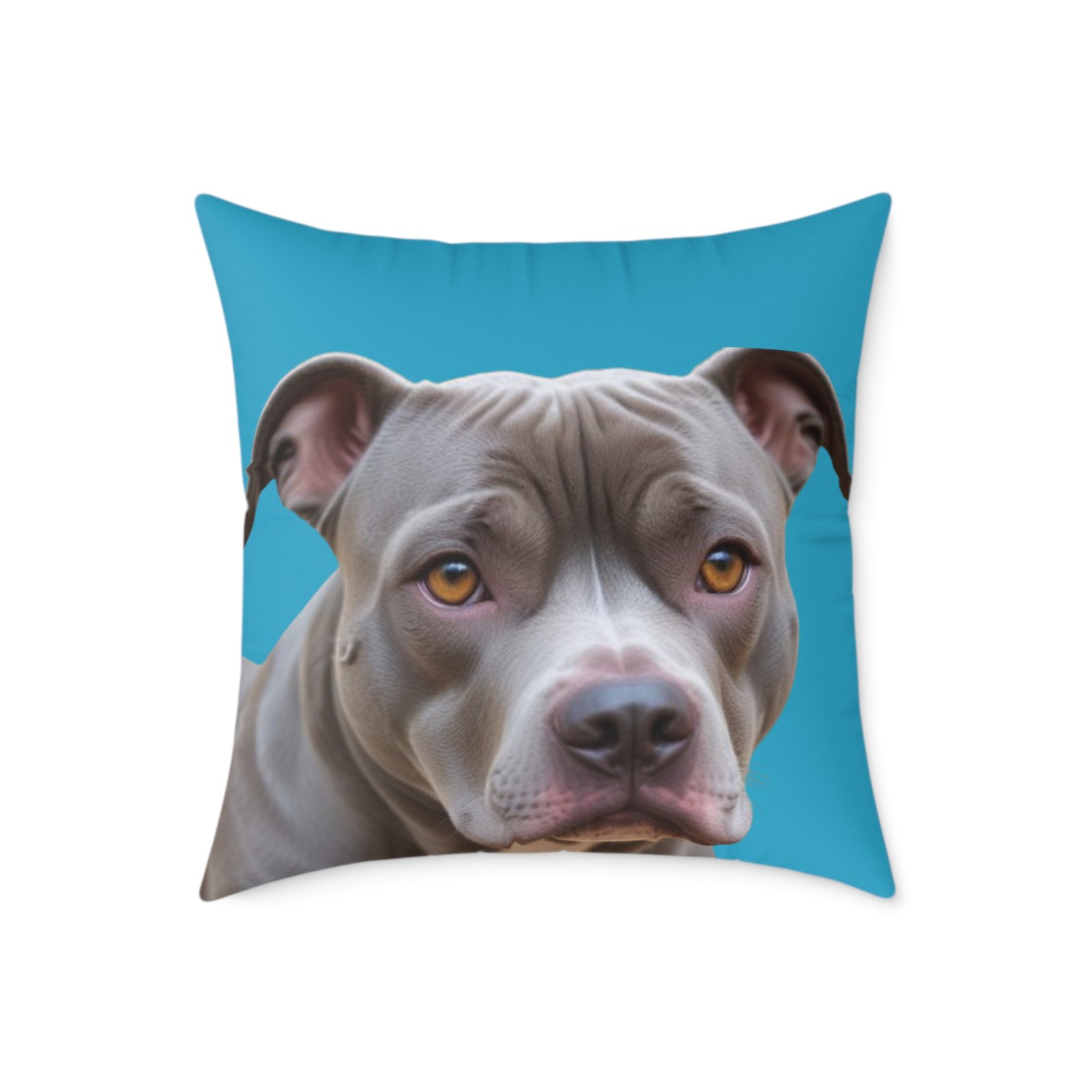 Staffordshire Bull Terrier Square Poly Canvas Pillow - Image 13