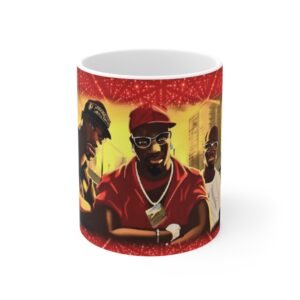 Dj Print Ceramic Coffee Cups, 11oz, 15oz