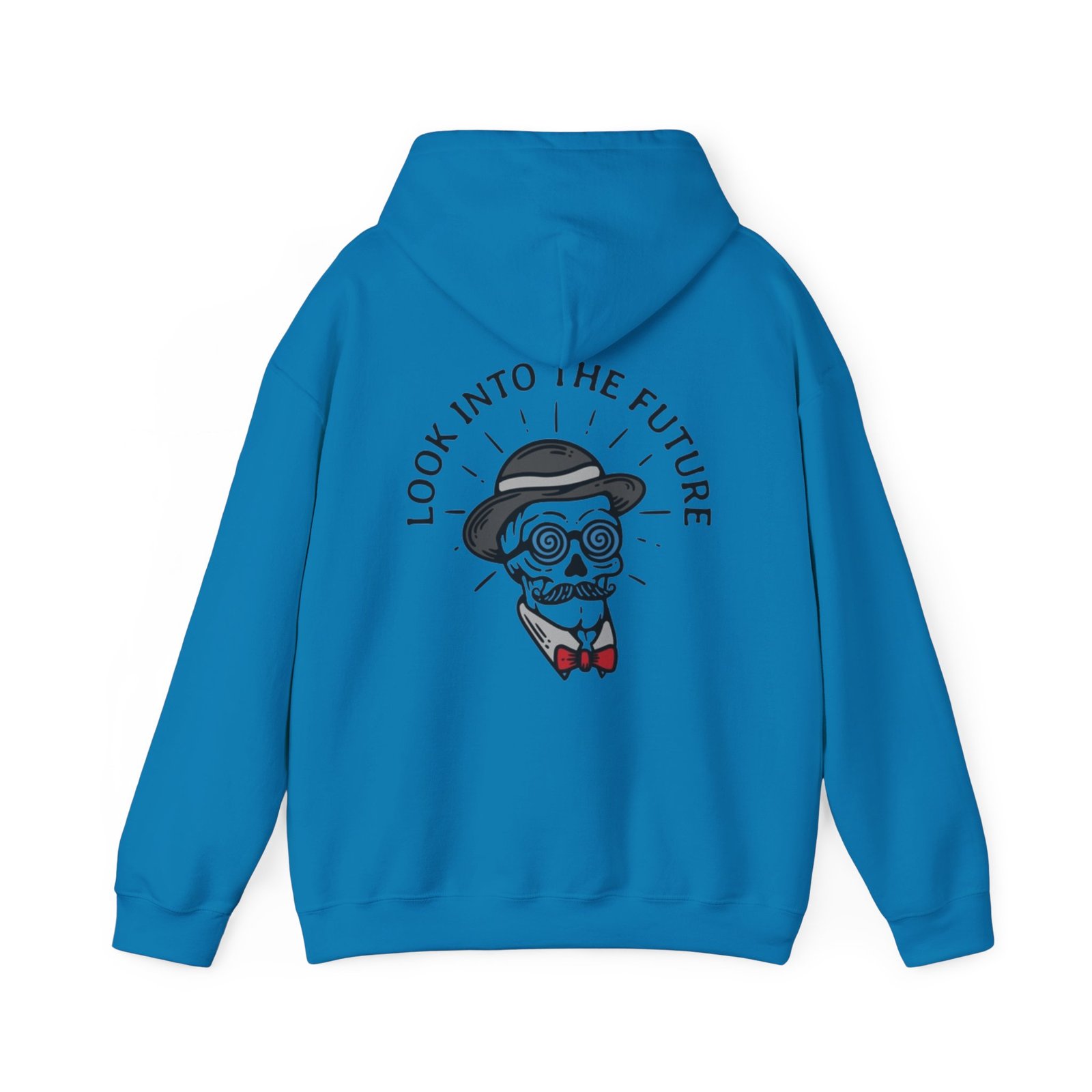 Gangster Skull Tattoo Hooded Sweatshirt. Unisex Heavy Blend™ Hooded Sweatshirt - Image 54