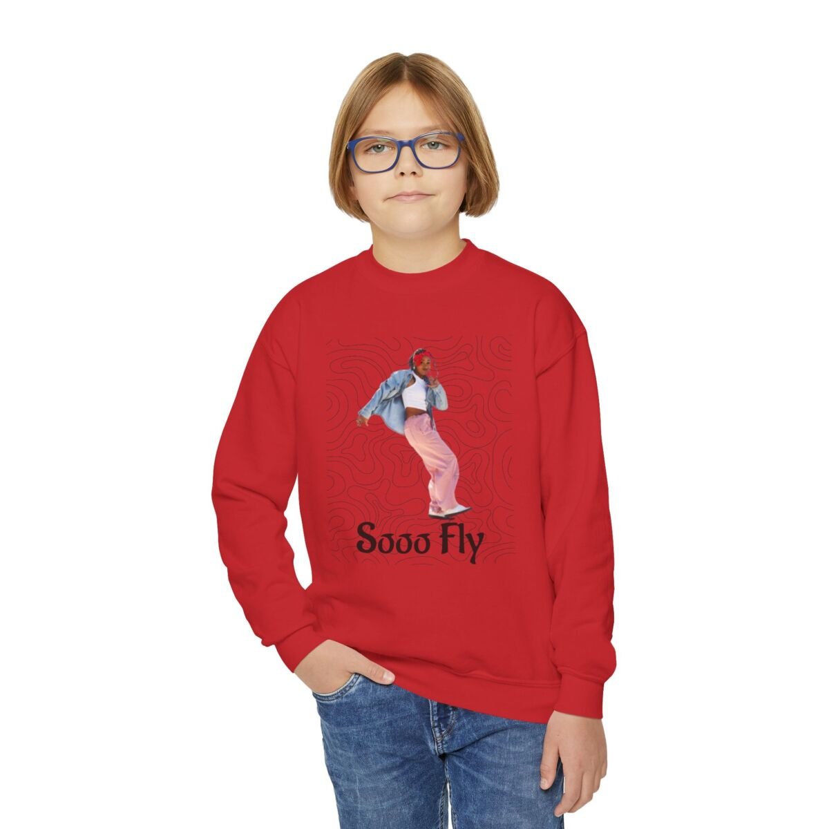 Another Level Brand Youth Crewneck Sweatshirt - Image 33