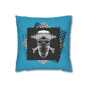 Gangster Square Poly Canvas Pillowcase