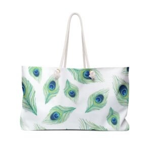 Peacock Pattern Stylish Women Weekender Bag