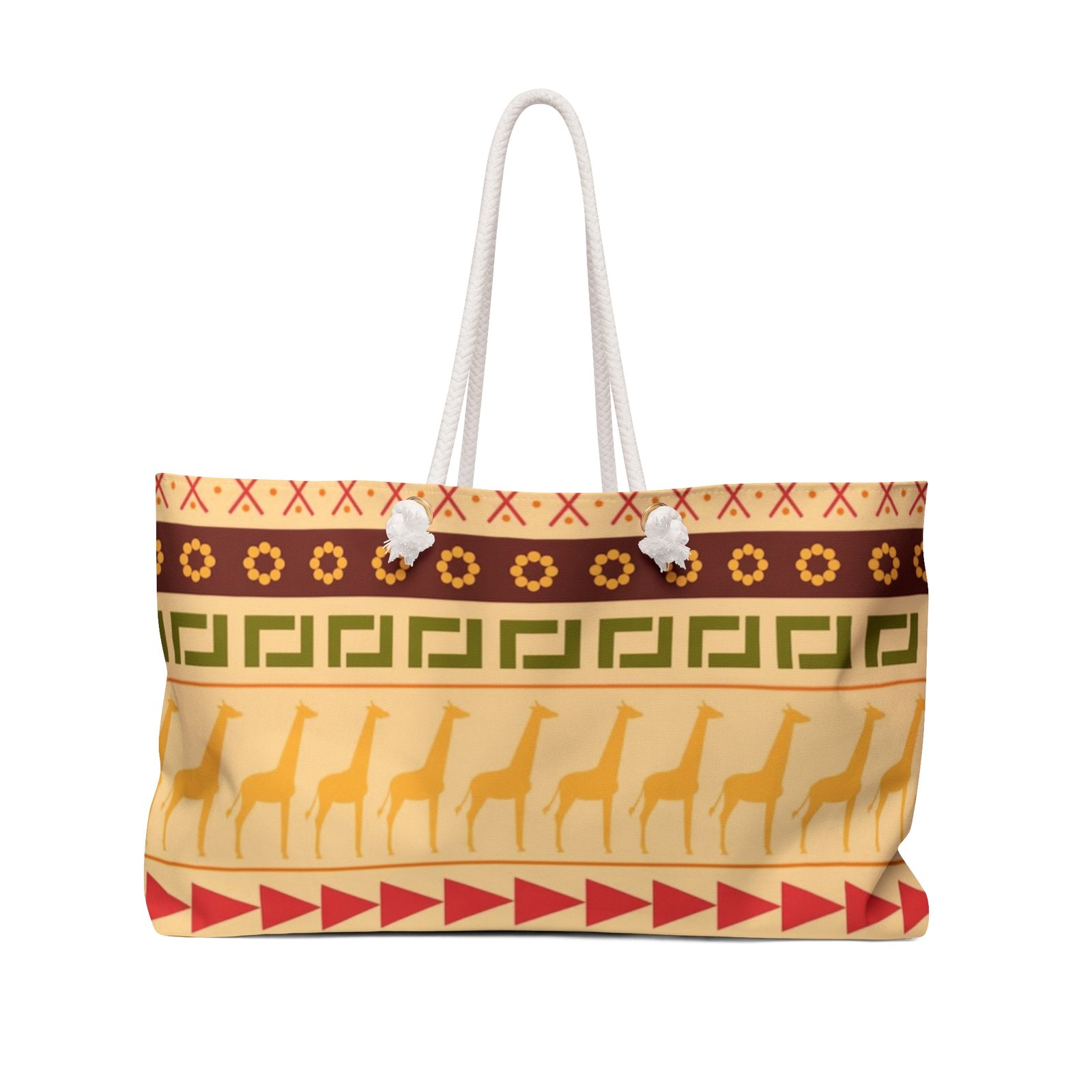 Africa Pattern Stylish Women Weekender Bag