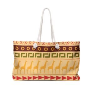 Africa Pattern Stylish Women Weekender Bag