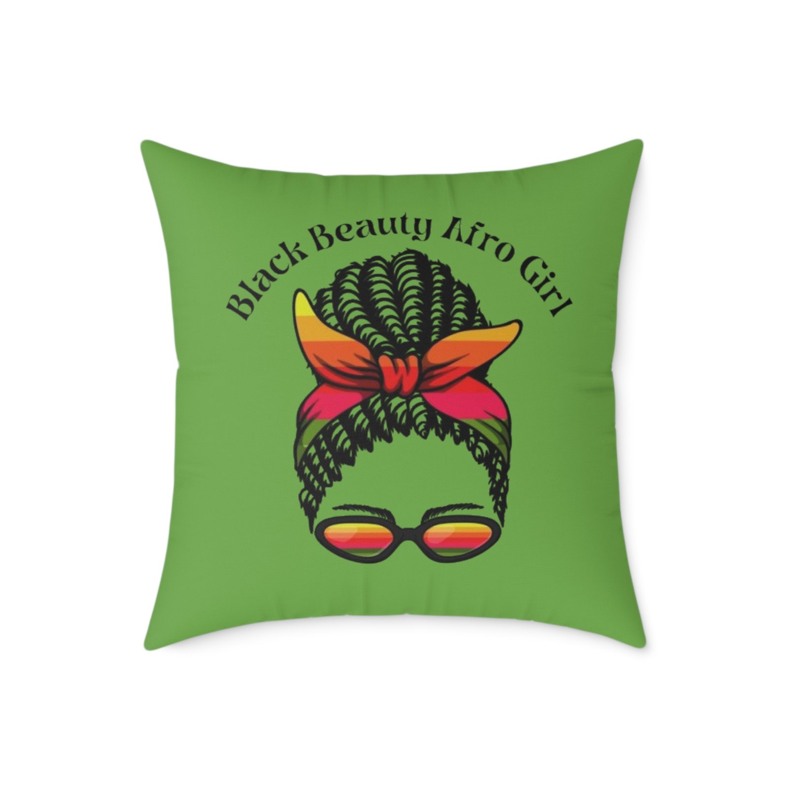 Jamaica Reggae Rasta Music Spliff Cannabis Square Poly Canvas Pillow 08 - Image 13