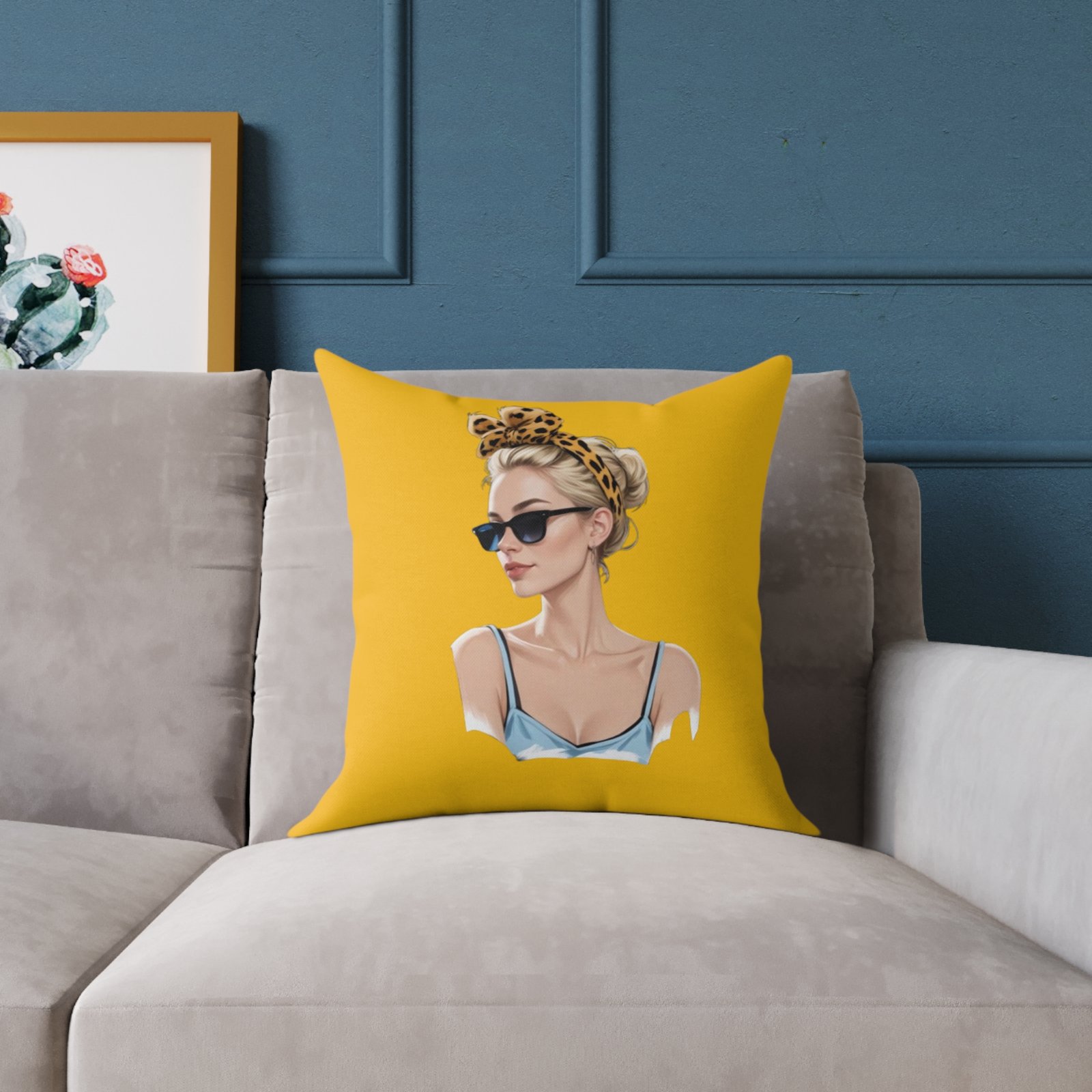 Bella Poly Canvas Pillow - Image 7
