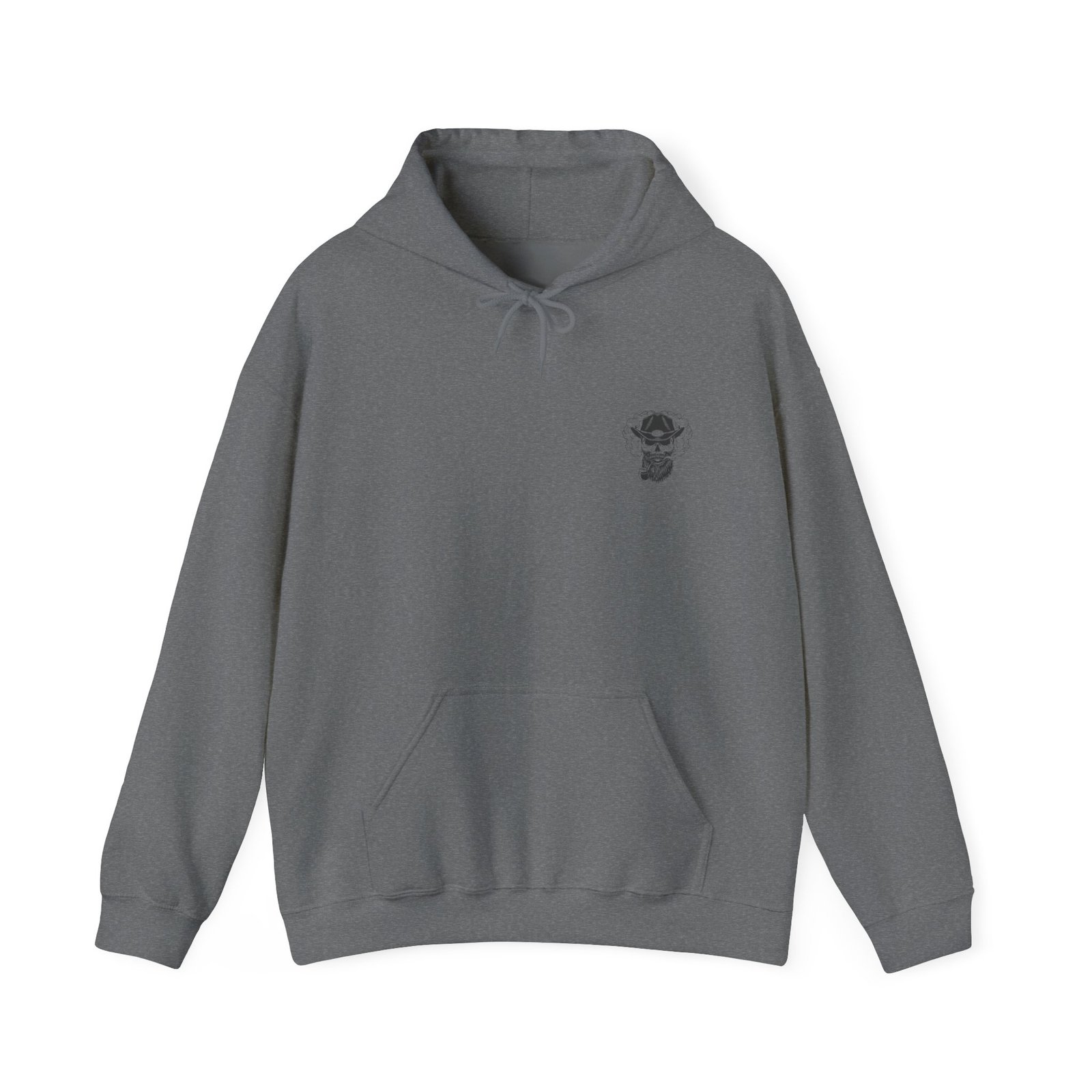 Gangster Skull Tattoo Hooded Sweatshirt. Unisex Heavy Blend™ Hooded Sweatshirt - Image 29