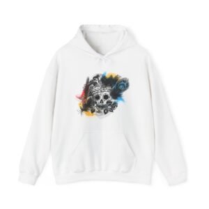 Tattoo Pattern Heavy Blendâ„¢ Hooded Sweatshirt