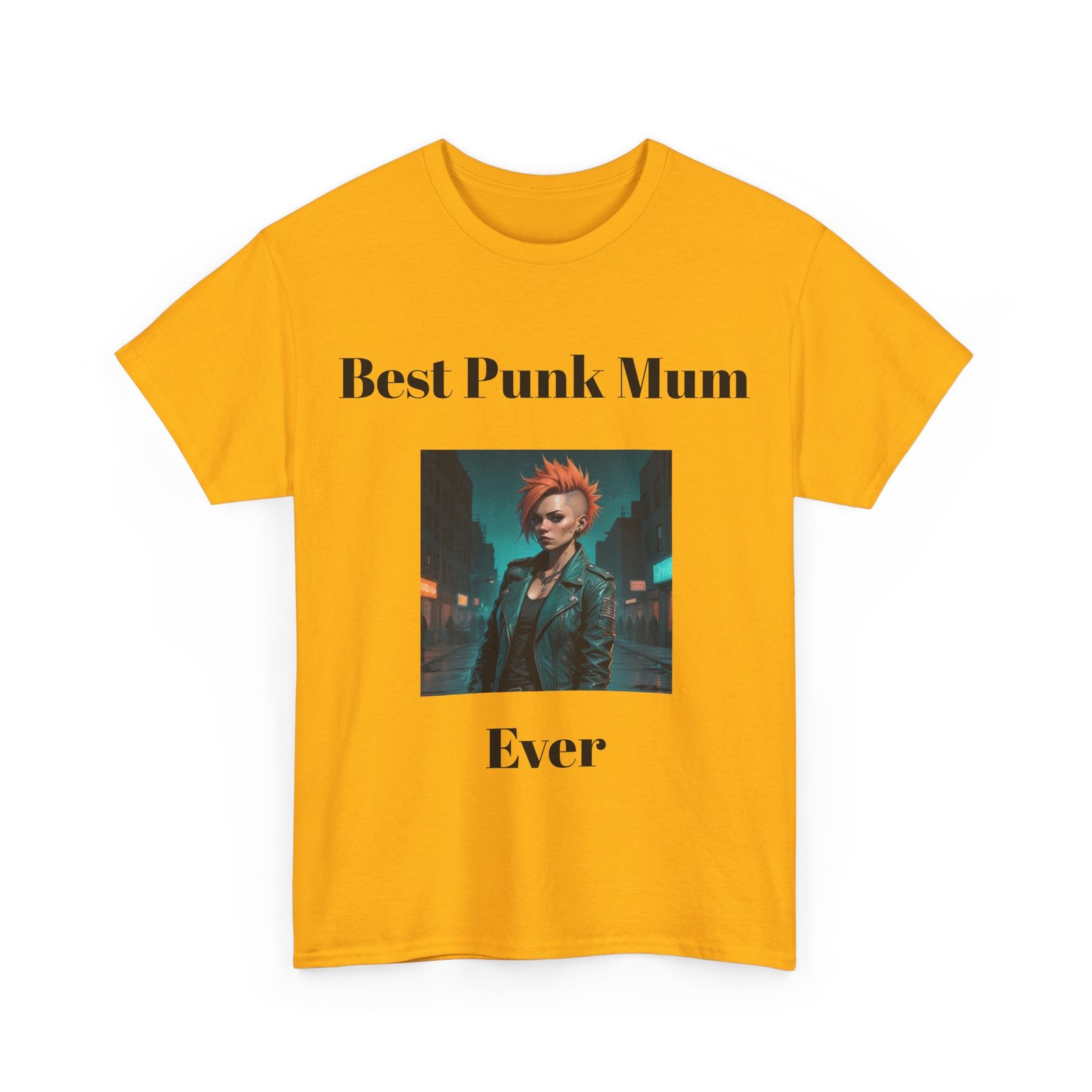 Punk Mother Daughter Father Son Grandparents Grandkids Matching Unisex Heavy Cotton Te - Image 19