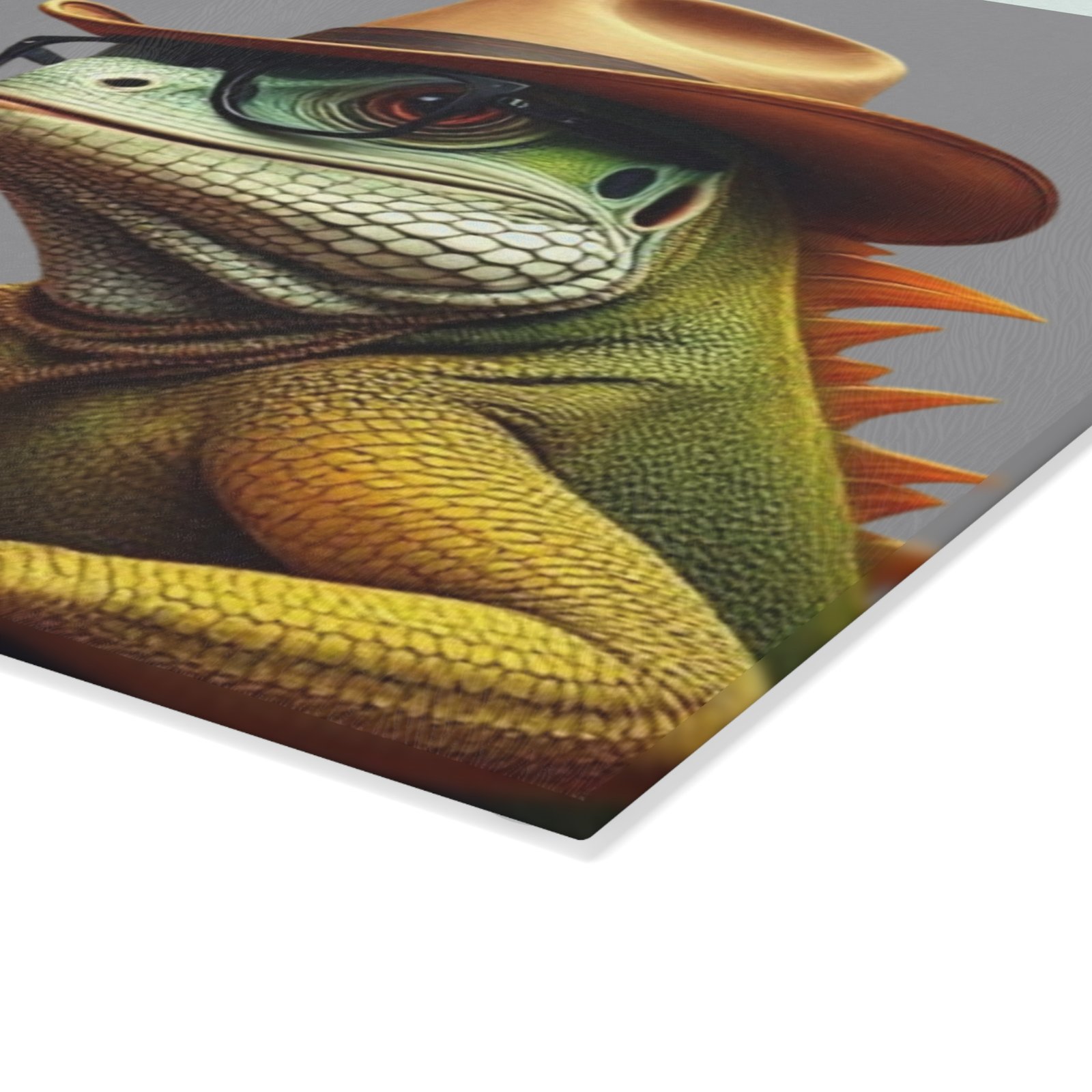 Iguana Dragon Glass Cutting Board - Unique Kitchen Decor, Perfect Gift for Chefs, Home Cooks, and Housewarmings, Ideal for Birthdays or Holidays - Image 3