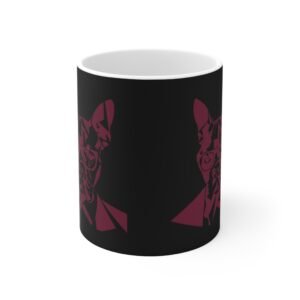 Bull Terrier Ceramic Coffee Cups, 11oz, 15oz