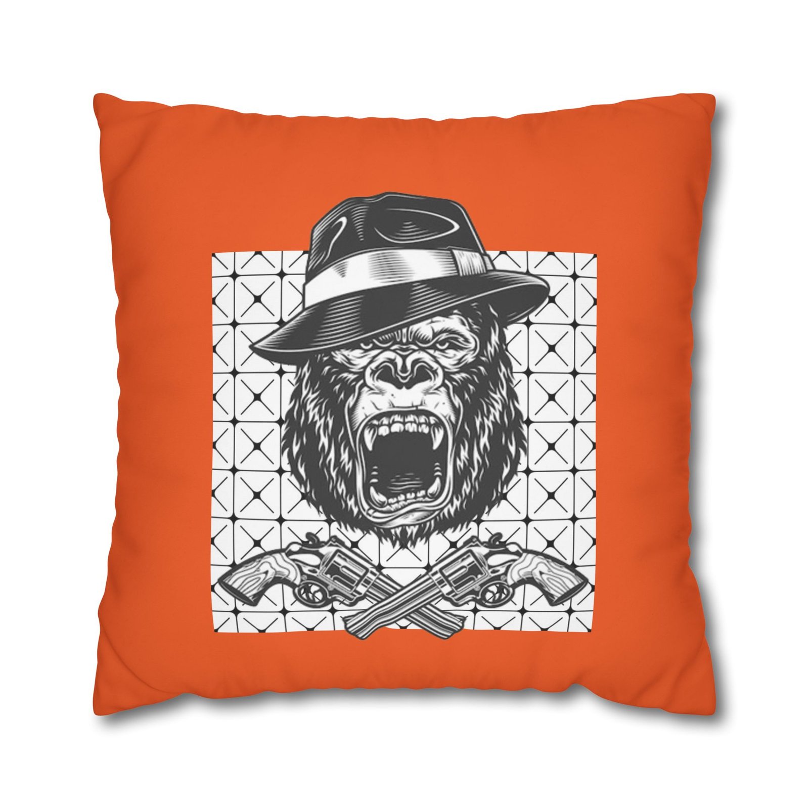 Gangster Square Poly Canvas Pillowcase - Image 17