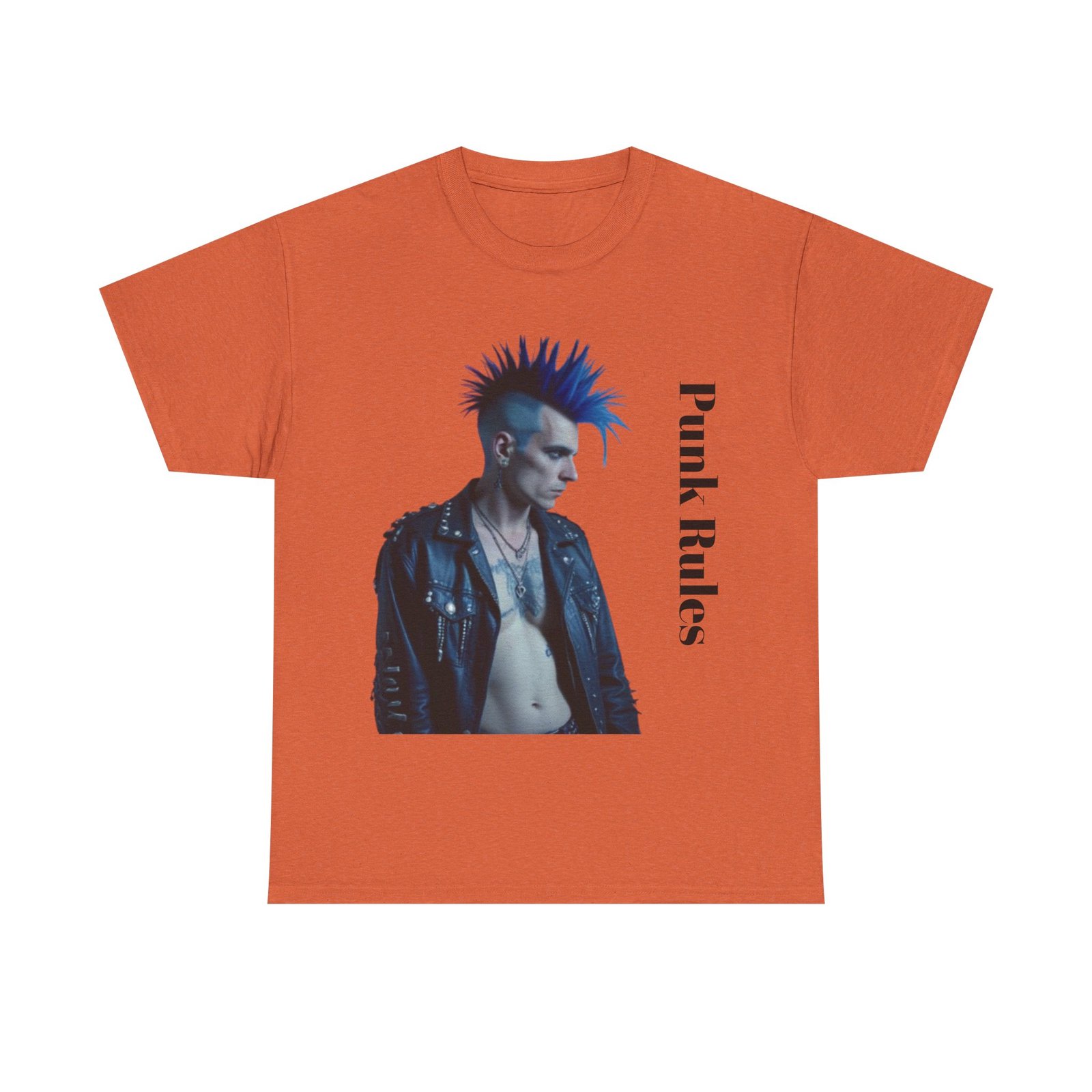 Punk Mother Daughter Father Son Grandparents Grandkids Matching Unisex Heavy Cotton Tee - Image 29