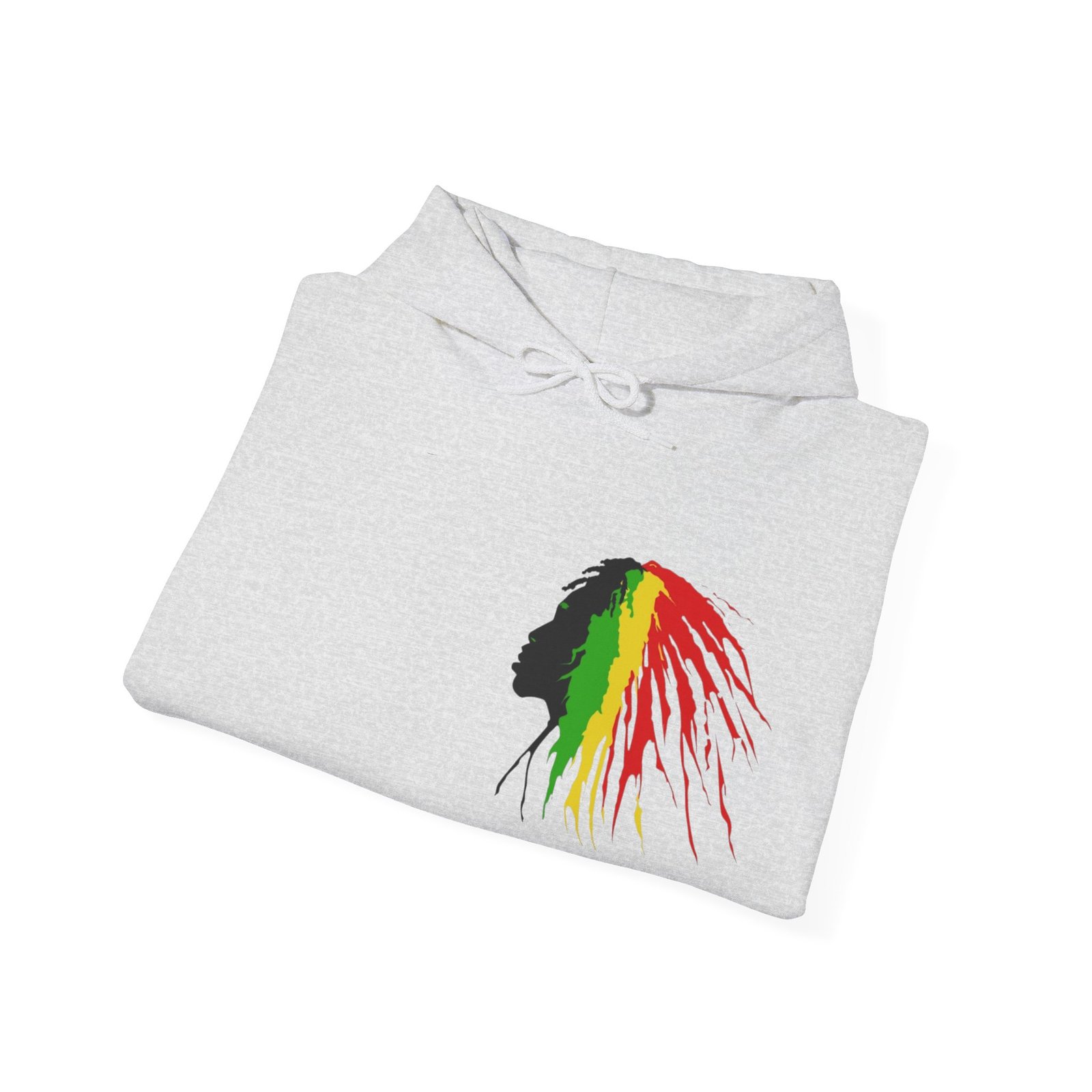 Quote Rasta Reggae Jamaica Hoodie Unisex Heavy Blend™ Hooded Sweatshirt 08 - Image 8