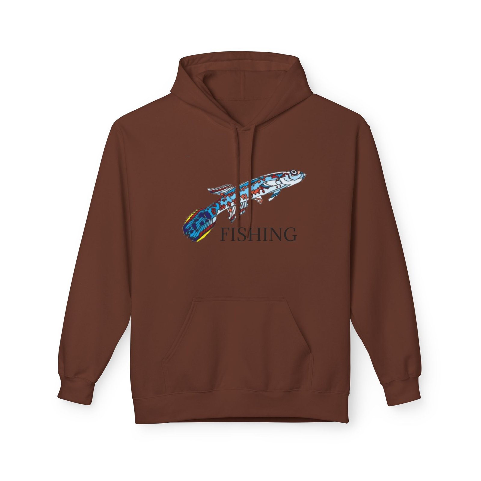 Fishing Adventure Water Sport Fleece Hoodie | Perfect Gift for Anglers, Outdoor Enthusiasts, Fishing Trips, Birthdays, and Summer - Image 5