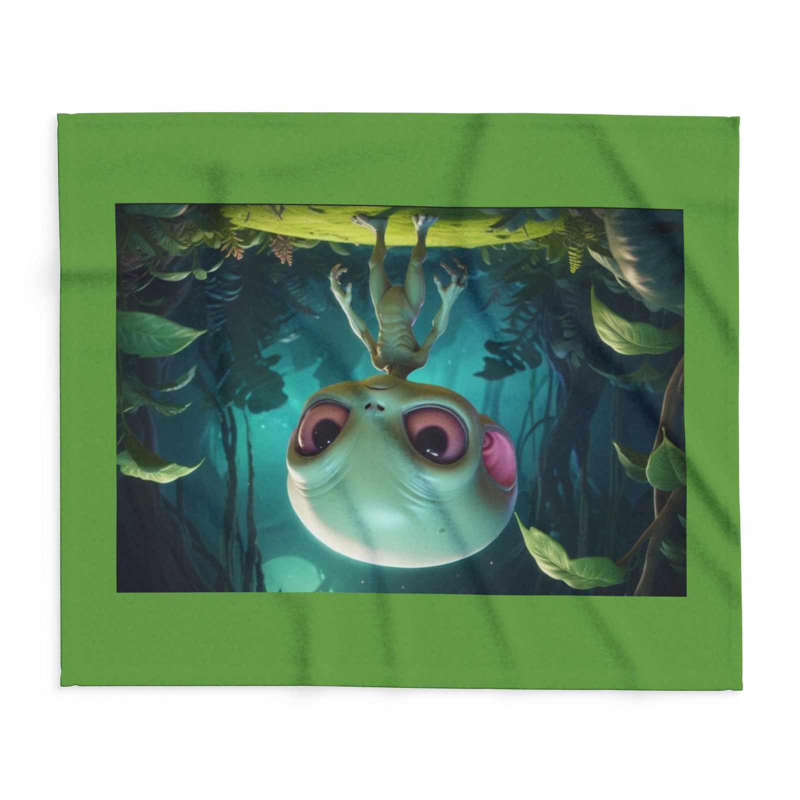 Alien Arctic Fleece Blanket 08 - Image 6