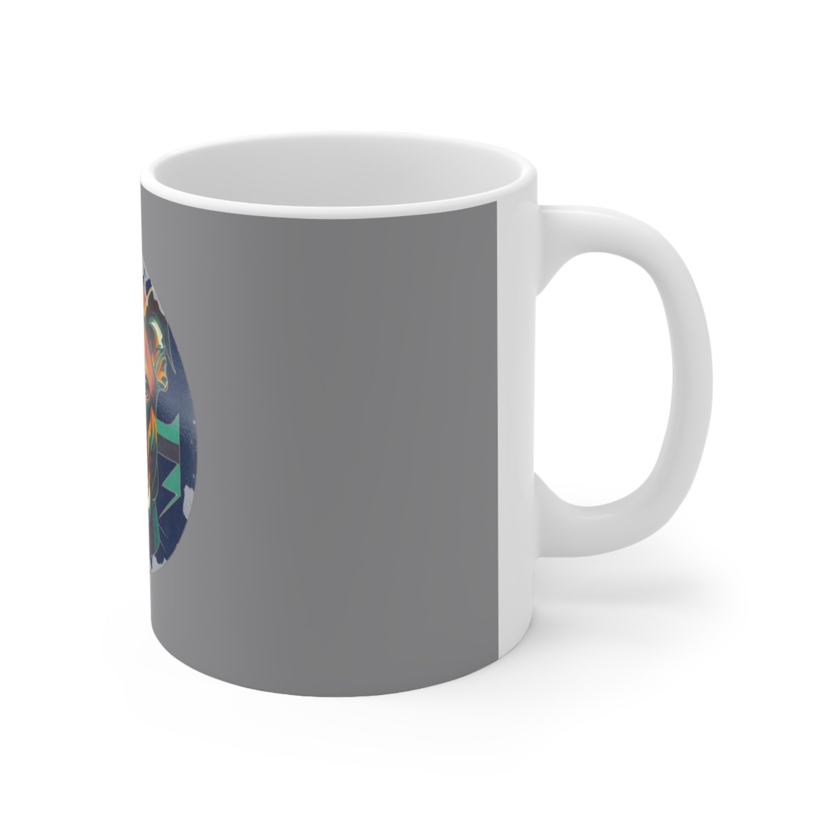 Bull Terrier Ceramic Coffee Cups, 11oz, 15oz - Image 3