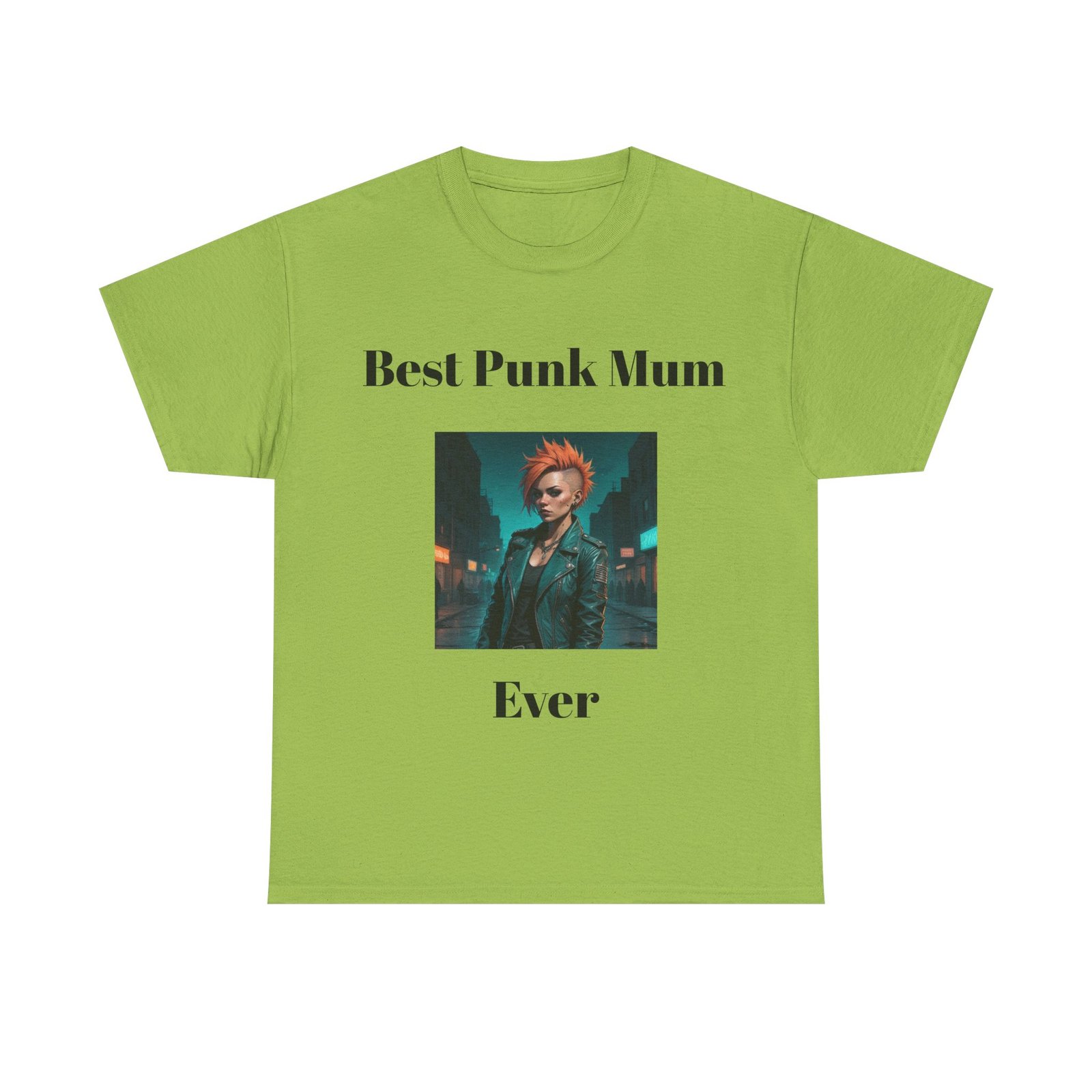 Punk Mother Daughter Father Son Grandparents Grandkids Matching Unisex Heavy Cotton Te - Image 29