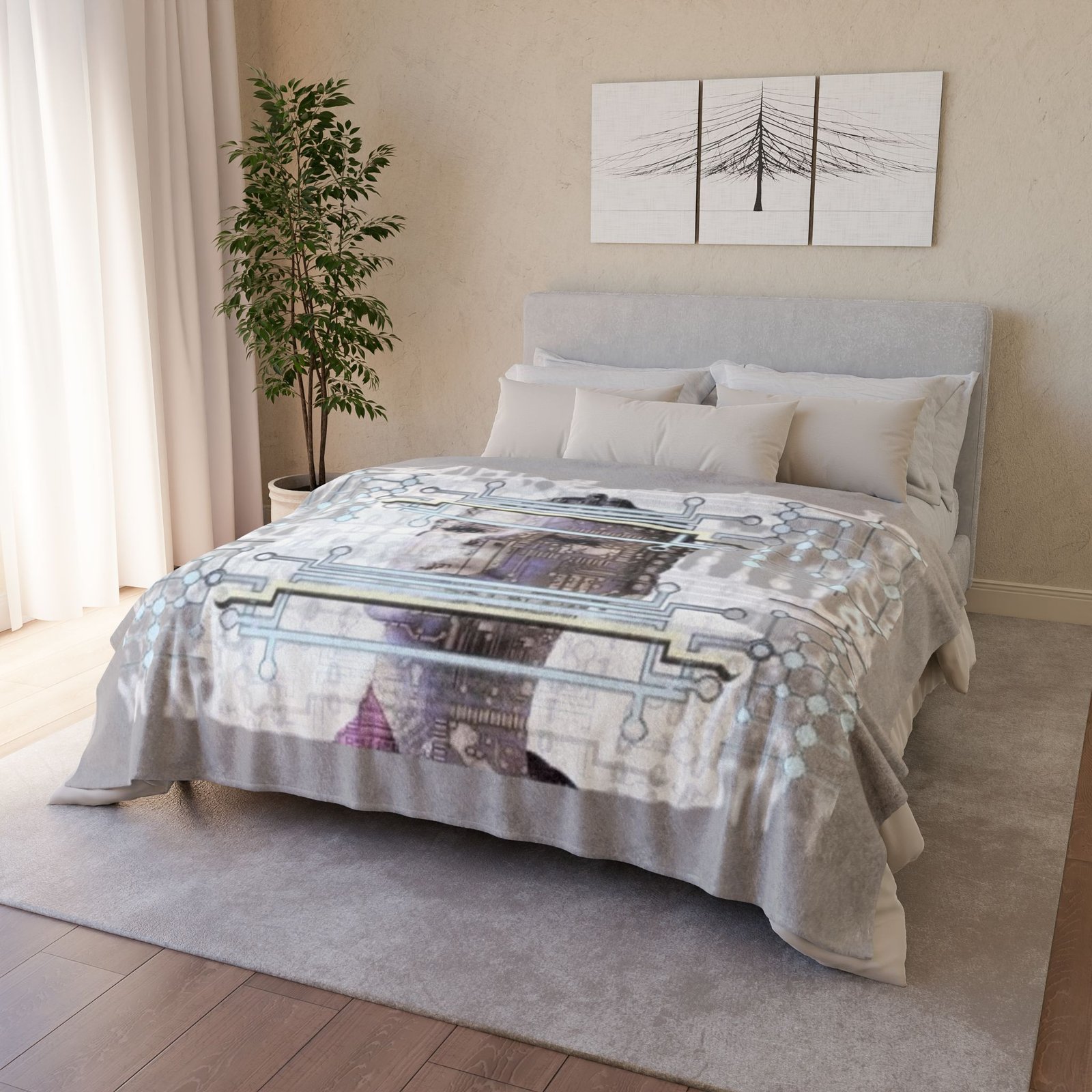 Sci fi Soft Polyester Blanket - Image 12