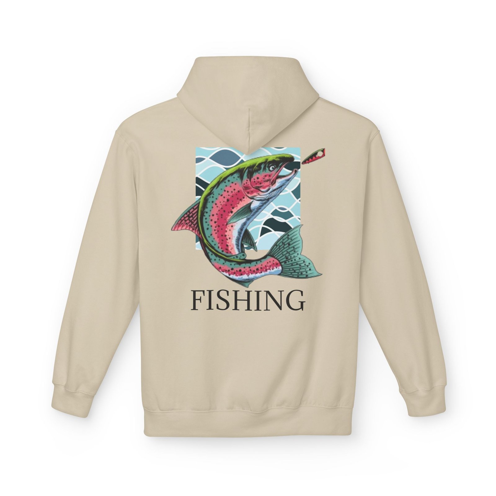 Fishing Adventure Water Sport Fleece Hoodie | Perfect Gift for Anglers, Outdoor Enthusiasts, Fishing Trips, Birthdays, and Summer - Image 14