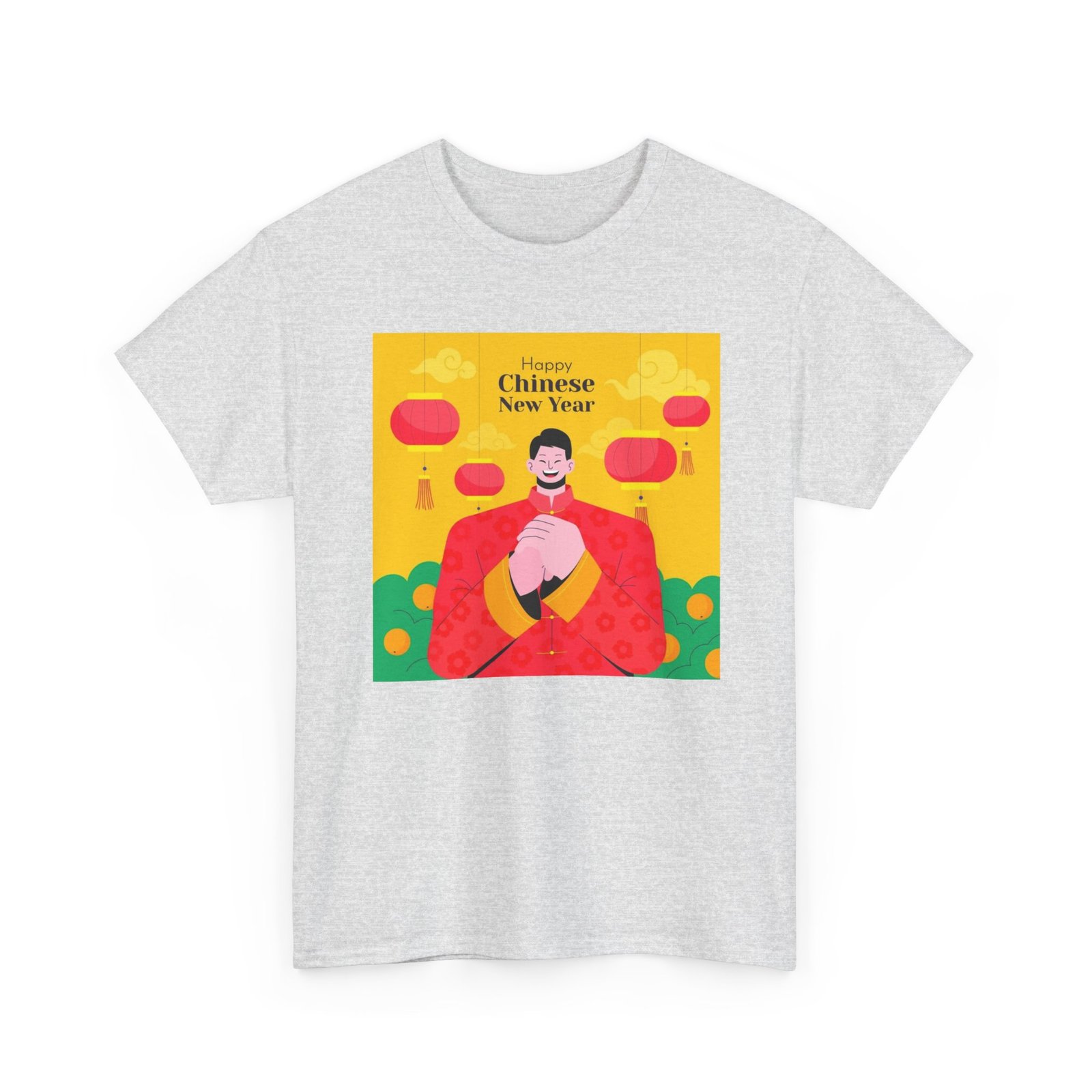 Chinese China Oriental Unisex Heavy Cotton Tee - Image 7