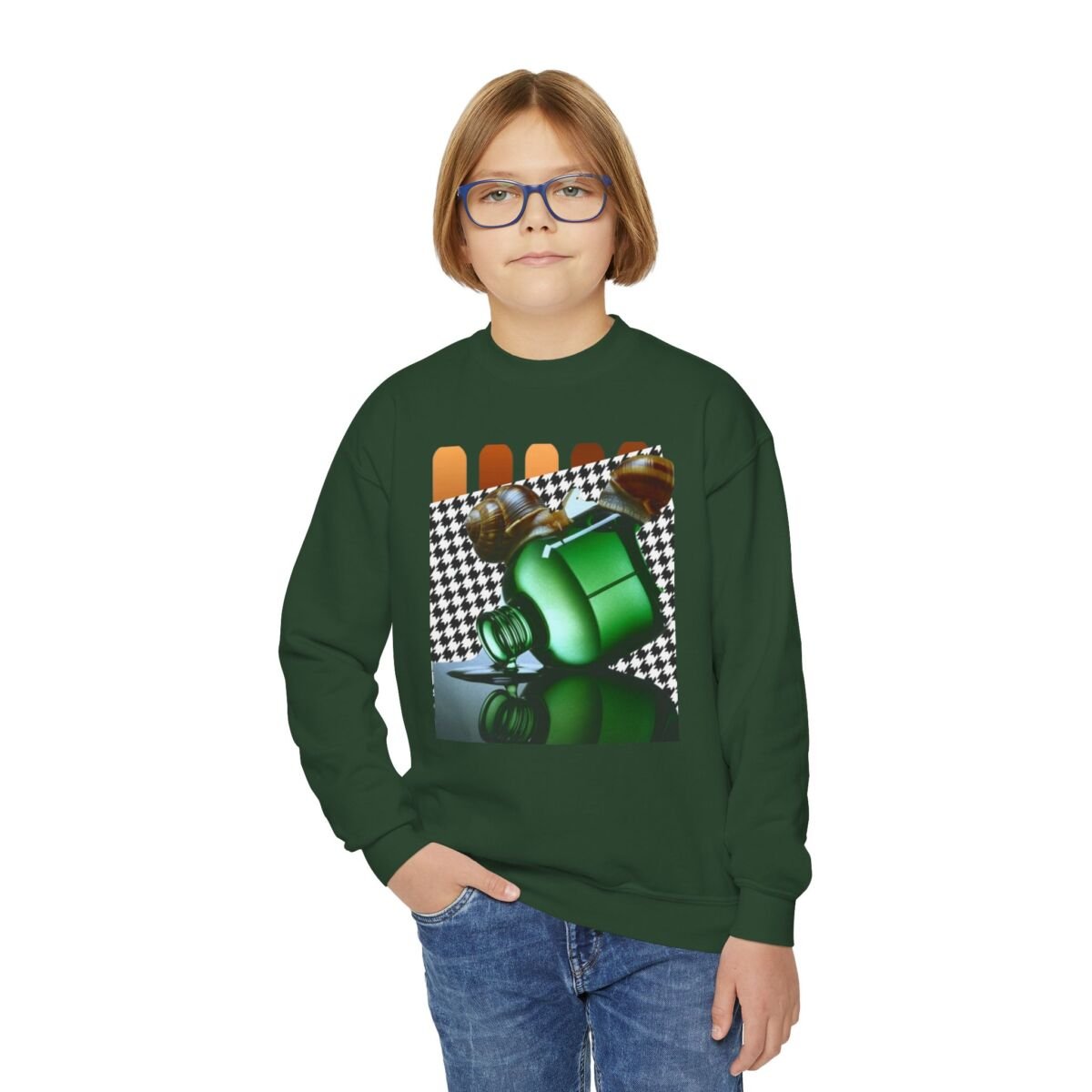Another Level Brand Youth Crewneck Sweatshirt - Image 17